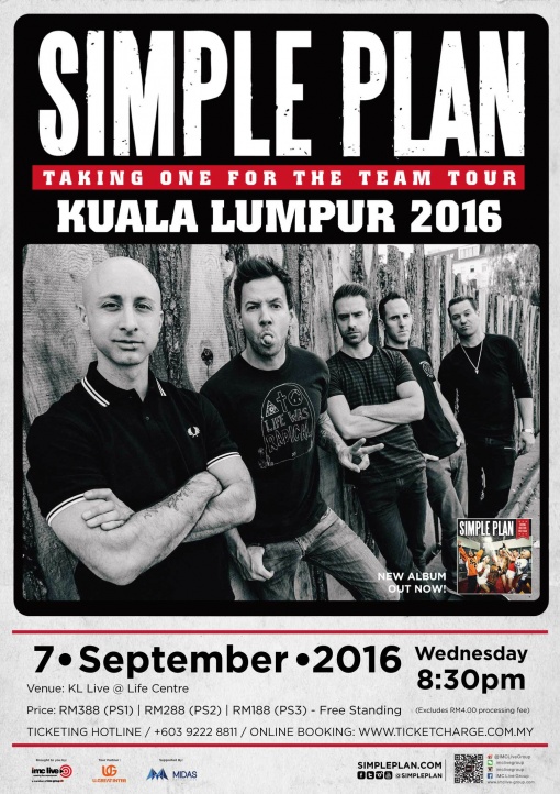 Simple Plan 2016