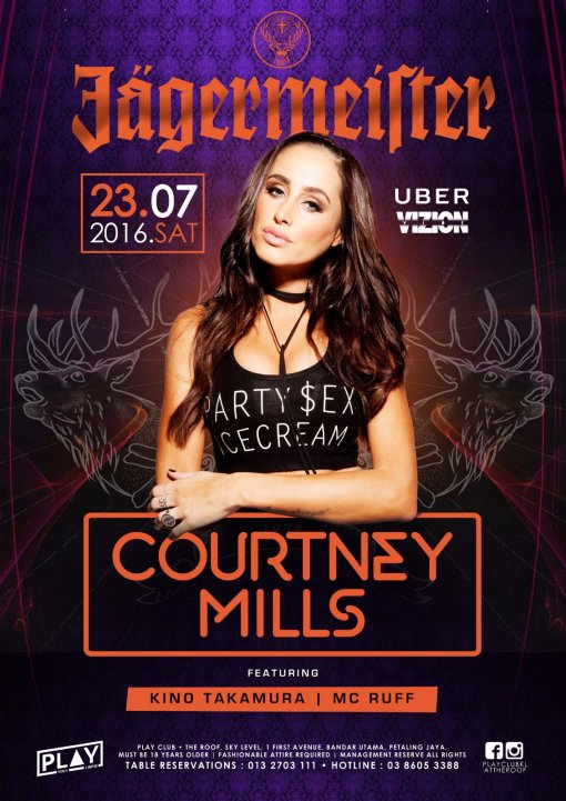 Courtney Mills Promo Poster